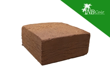 High-quality 5Kg coco peat blocks used for potting mix, soil conditioning, and soilless cultivation of fruits, vegetables, and flowers