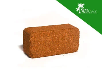Compact coco peat briquettes for home gardening and retail use, lightweight and water-retentive growing medium expanding up to 10 liters when hydrated