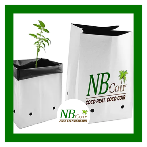 Planter bags for container gardening and crop growth