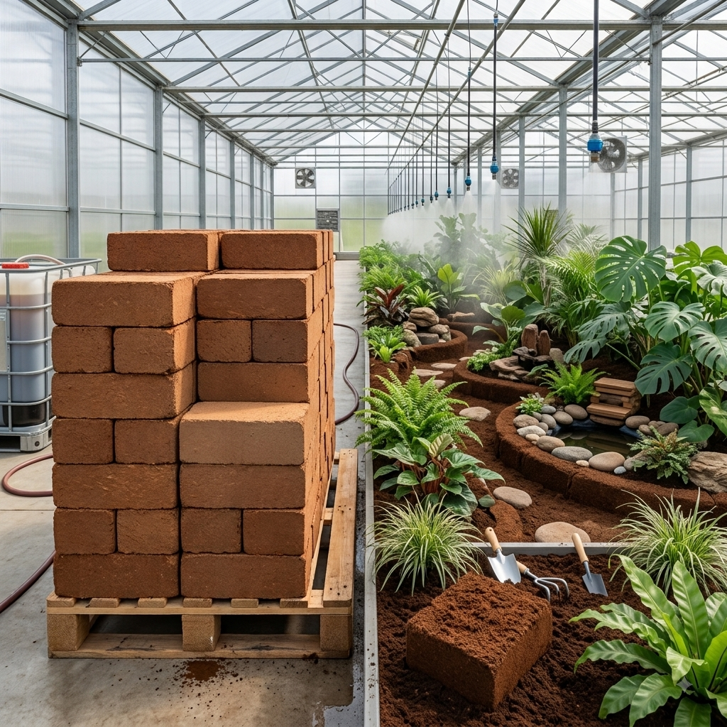 coco coir brick
