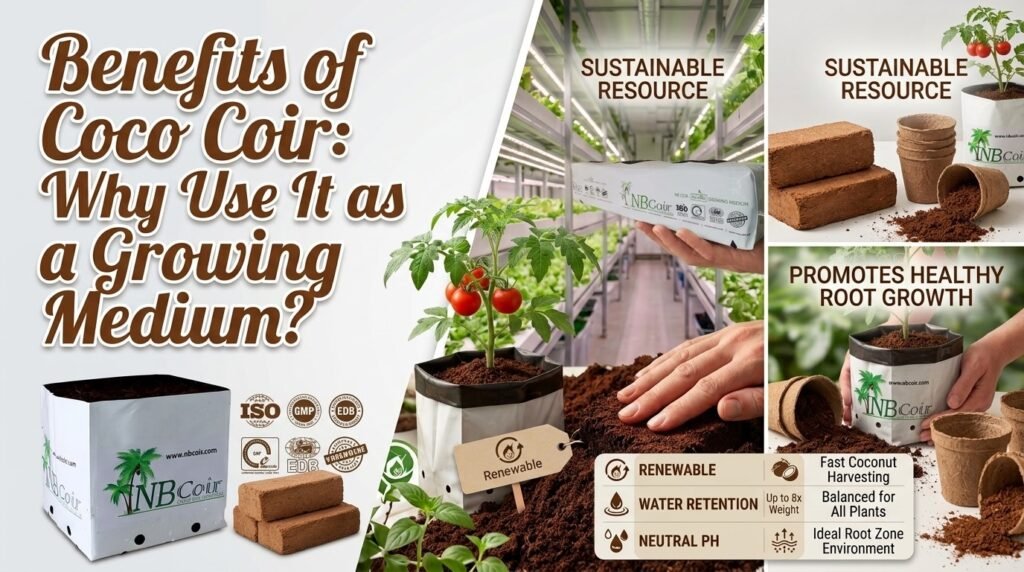 Benefits of Coco Coir: Why Use It as a Growing Medium?