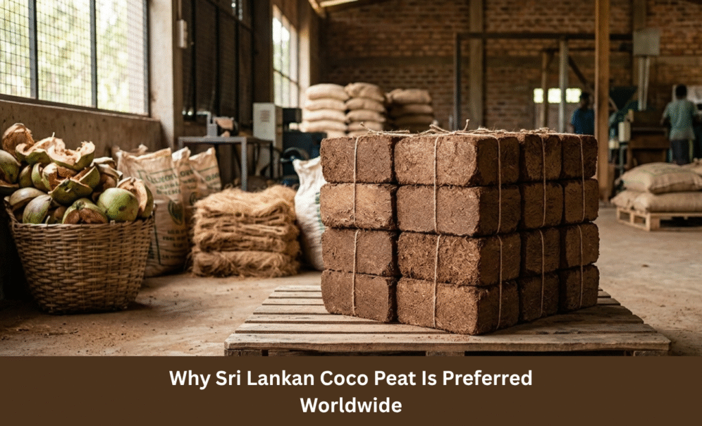 Why Sri Lankan Coco Peat is Preferred Worldwide