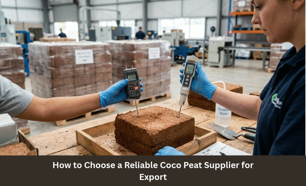 How to Choose a Reliable Coco Peat Supplier for Export